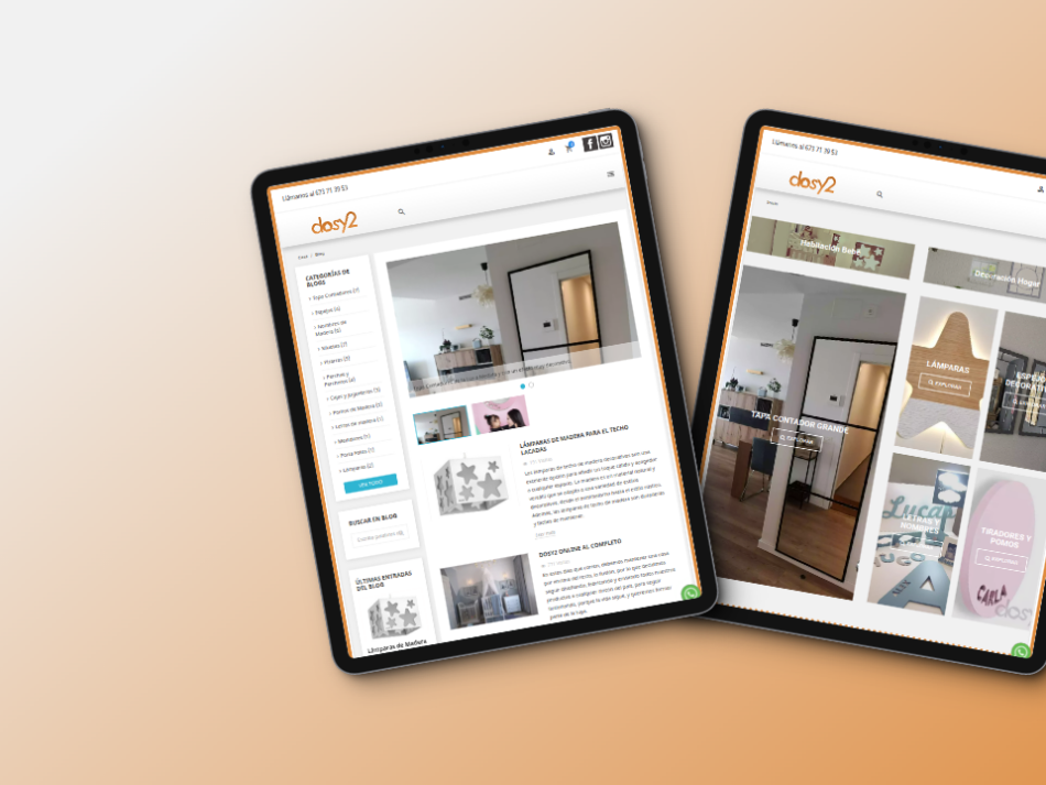 Imagen tablet web dosy2.com